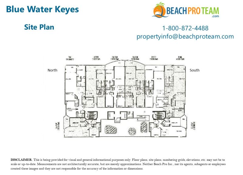 Blue Water Keyes Site Plan